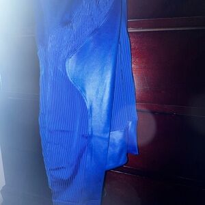 Fabletics Lazuli Blue Shine Leggings